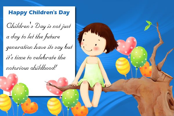 Image result for happy children's day message