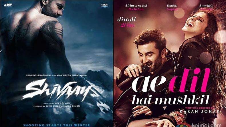 clash-between-movie-shivaay-and-ae-dil-hai-mushkil-on-cinema-hall-and ...