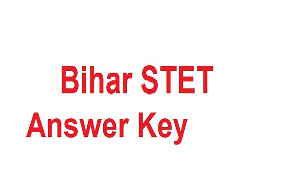 Bihar STET Answer Released