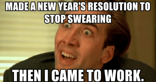 New Year Resolution Memes 2021