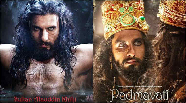 Padmavati Movie New Poster Released Ranveer Singh As Sultan Alauddin Khilji Images