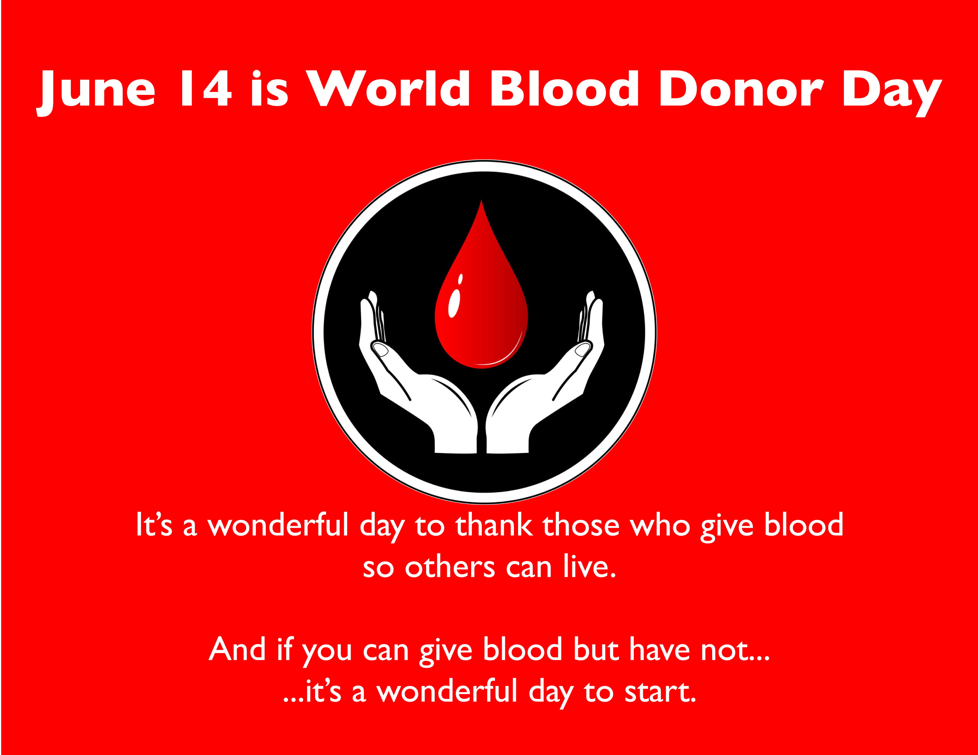 World Blood Donor Day Quotes Slogans Sayings Images 