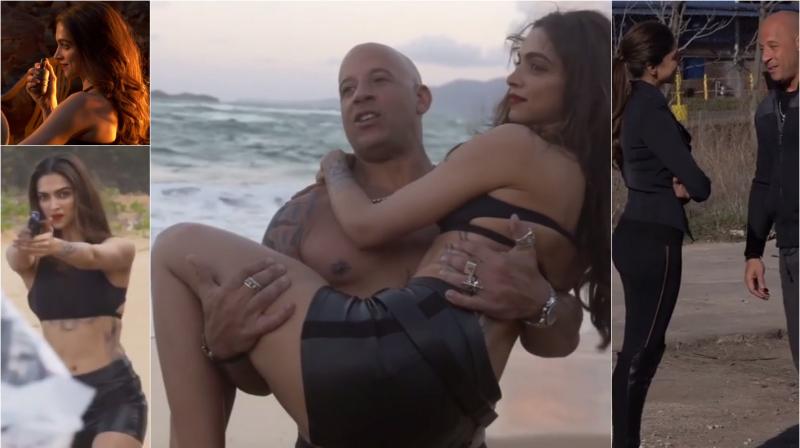 Deepika Padukone Ki Xxx Sex Video - Behind the scenes: Deepika Padukone & Vin Diesel from xXx: The Return of  Xander Cage