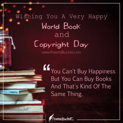 World Book And Copyright Day 2021 Theme Quotes Facts Slogan Images Pictures