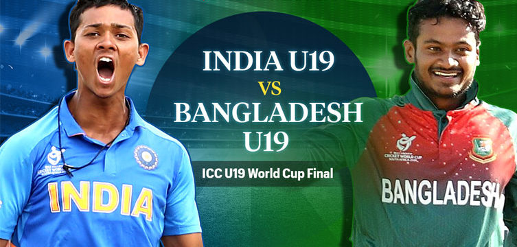 Indu19 Vs Banu19 Live Streaming Icc U19 World Cup Final India U19 Vs Bangladesh U19 Toss Winner