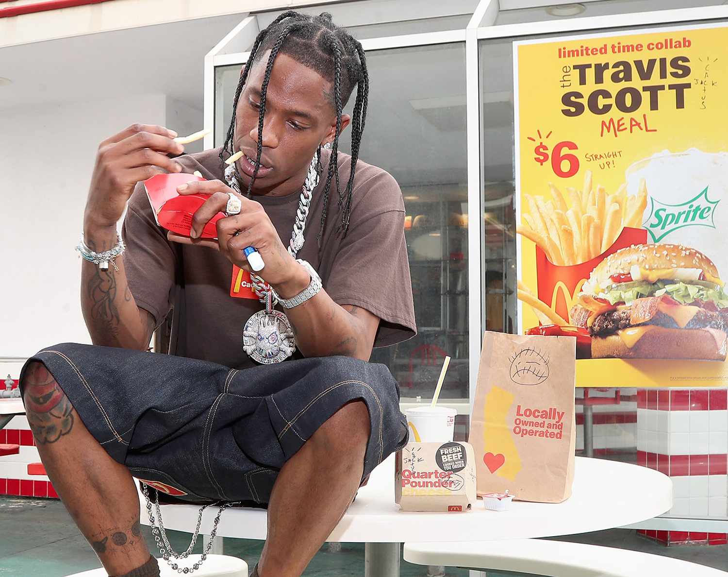 How To Order 'Travis Scott Meal' at McDonald's Price, Reviews, Themed