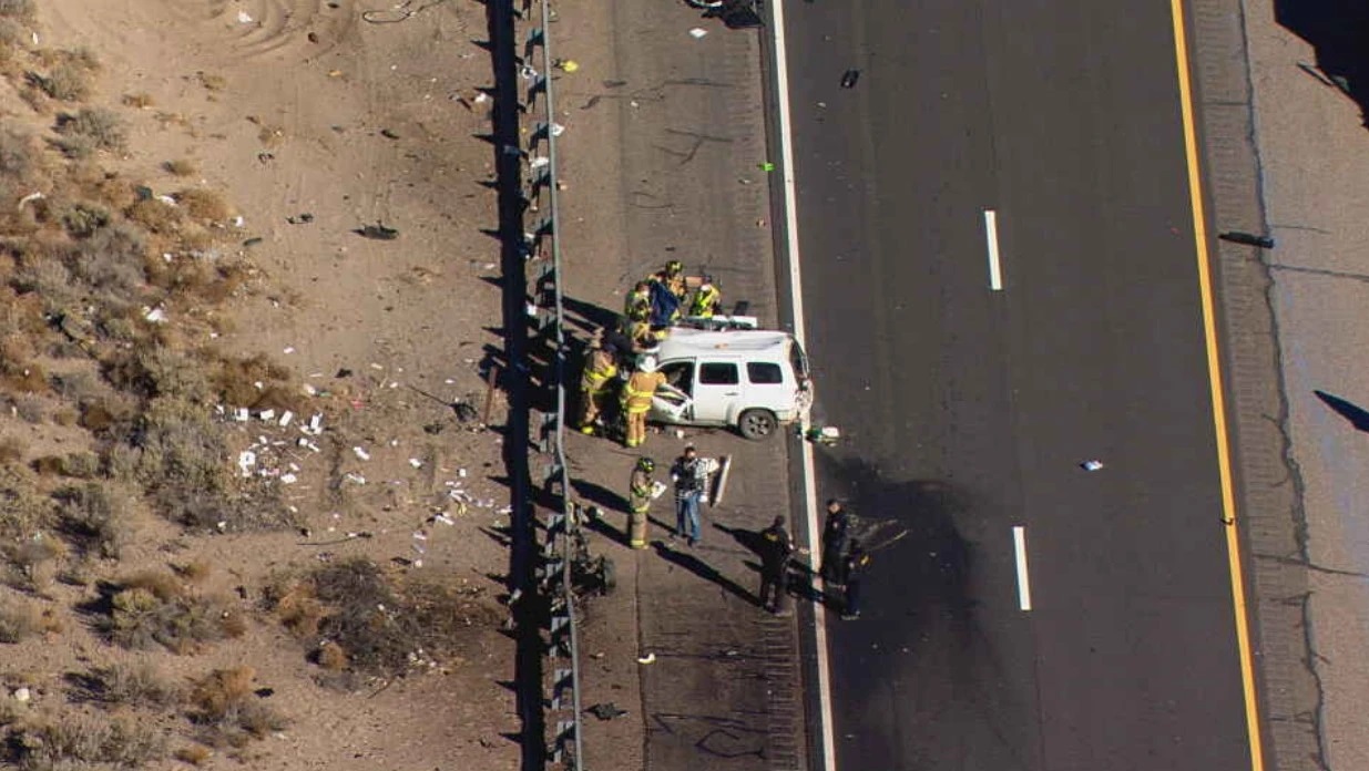 I25 Accident Today Albuquerque Fatal Crash Both Road Closed Near
